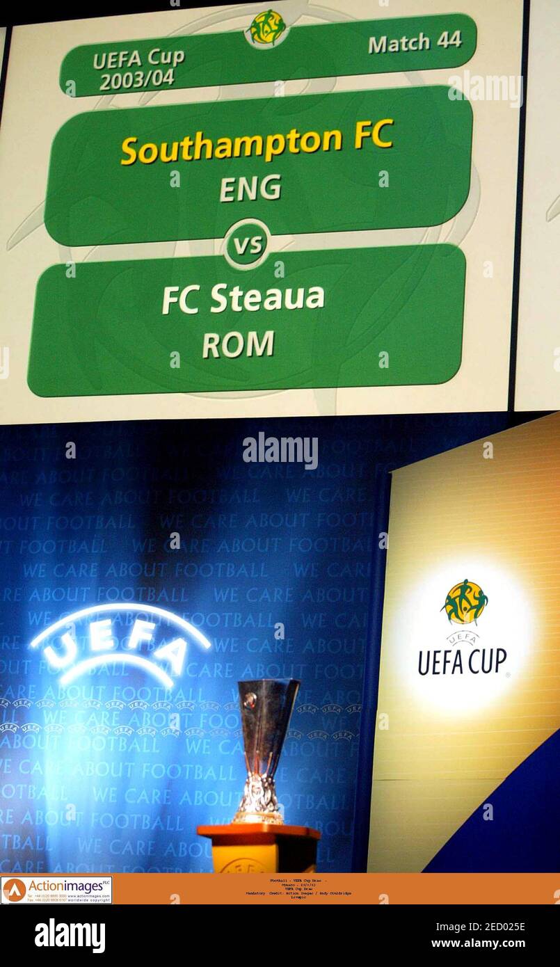 Uefa cup draw hires stock photography and images Alamy