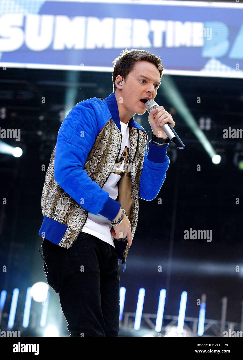 London, UK, 9th June 2012. Conor Maynard performs on stage at Capital ...