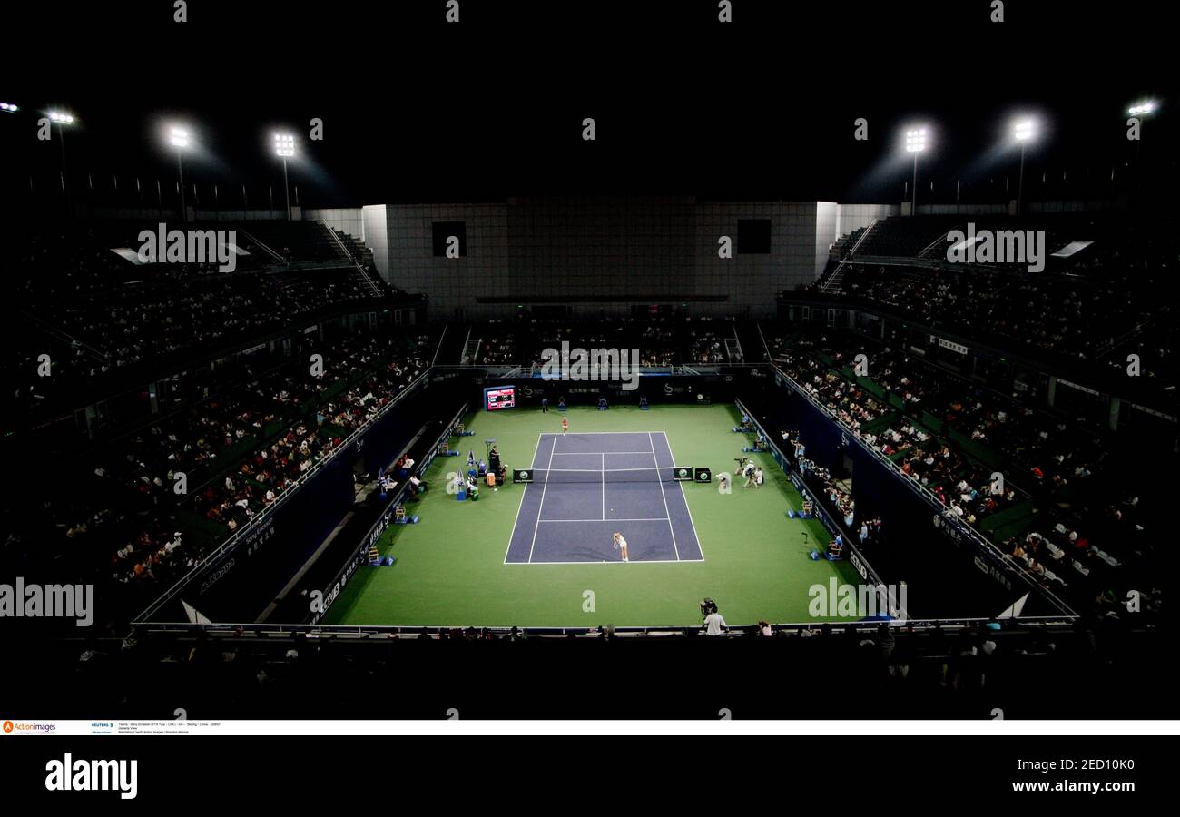 Tennis - Sony Ericsson WTA Tour - China Open - Beijing - China - 22/9/07  General View Mandatory Credit: Action Images / Brandon Malone Stock Photo -  Alamy