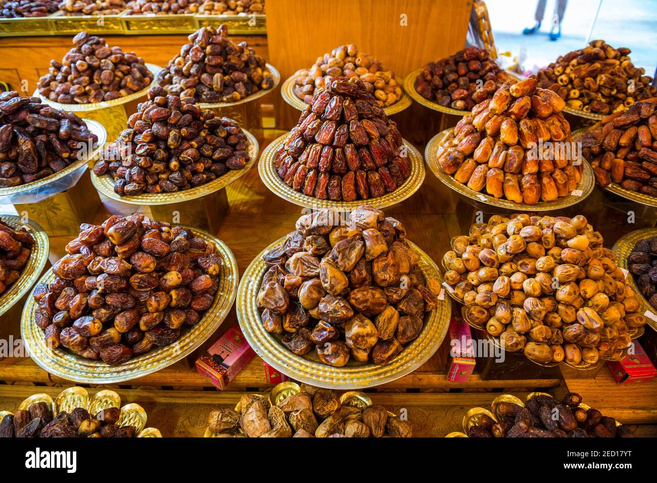 Dades shop in the old town of Jeddah, Saudi Arabia Stock Photo