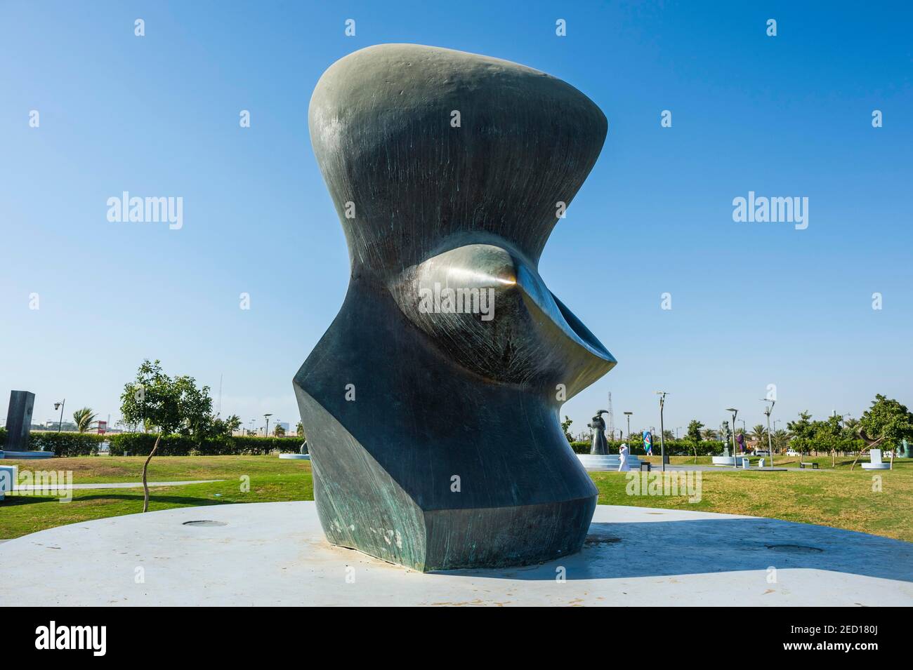 Jeddah Open Museum, Corniche, Jeddah, Saudi Arabia Stock Photo