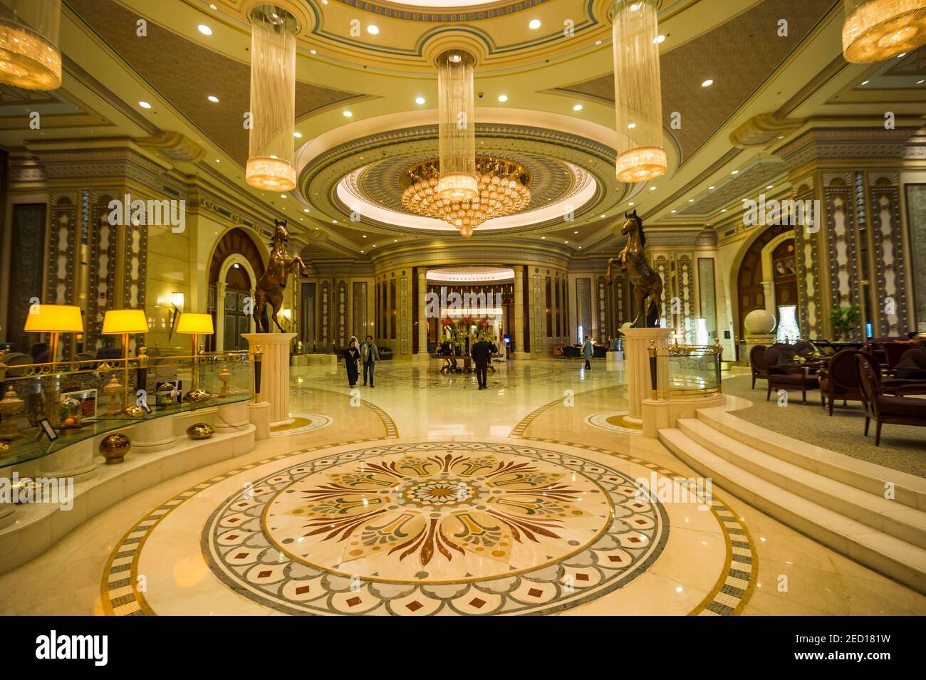 Ritz Carlton Hotel, Riad, Saudi Arabia Stock Photo
