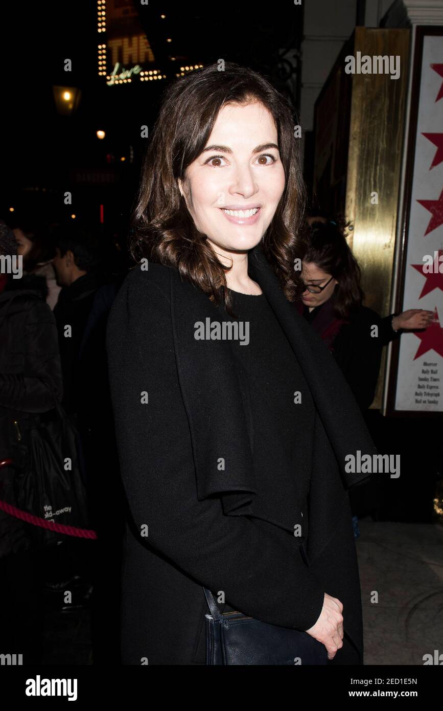 Nigella Lawson attends the Travesties press night at the Apollo Theatre, Shaftesbury Avenue, London. Picture date: Wednesday 15th February 2017. Photo credit should read: © DavidJensen Stock Photo