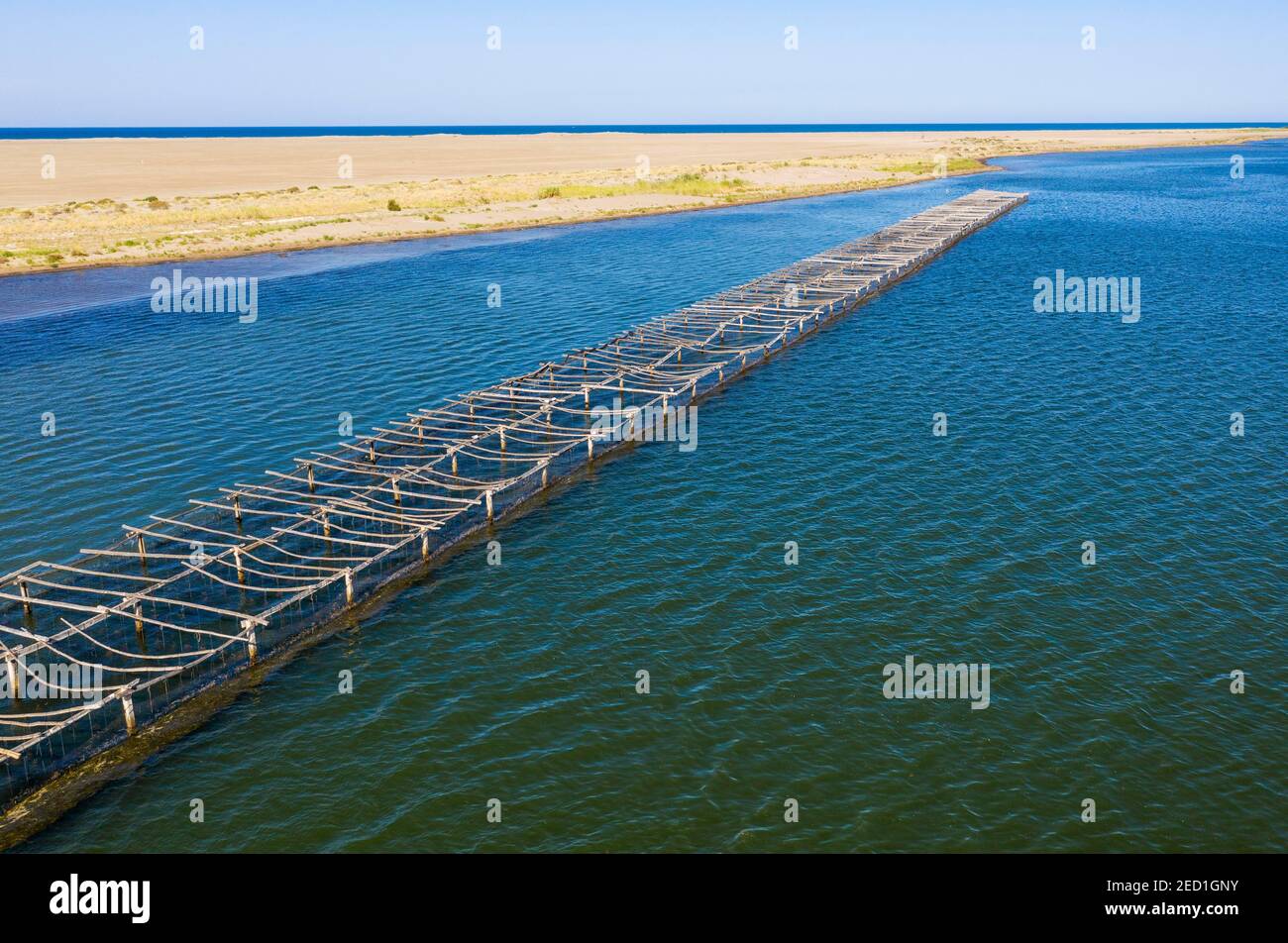 Aerial of mussel aquaculture hires stock photography and images Alamy