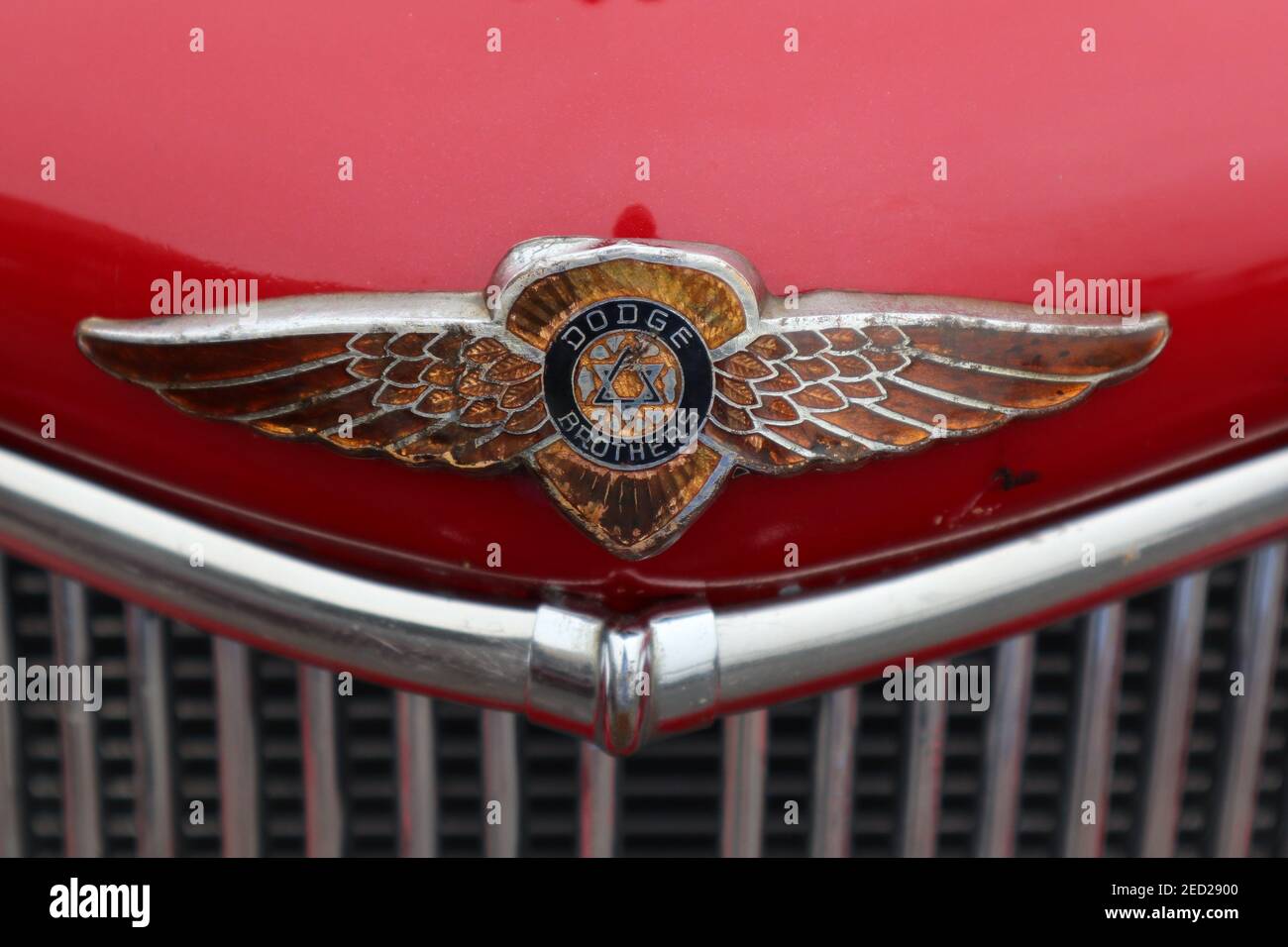 Dodge Brothers Wings ornament Stock Photo