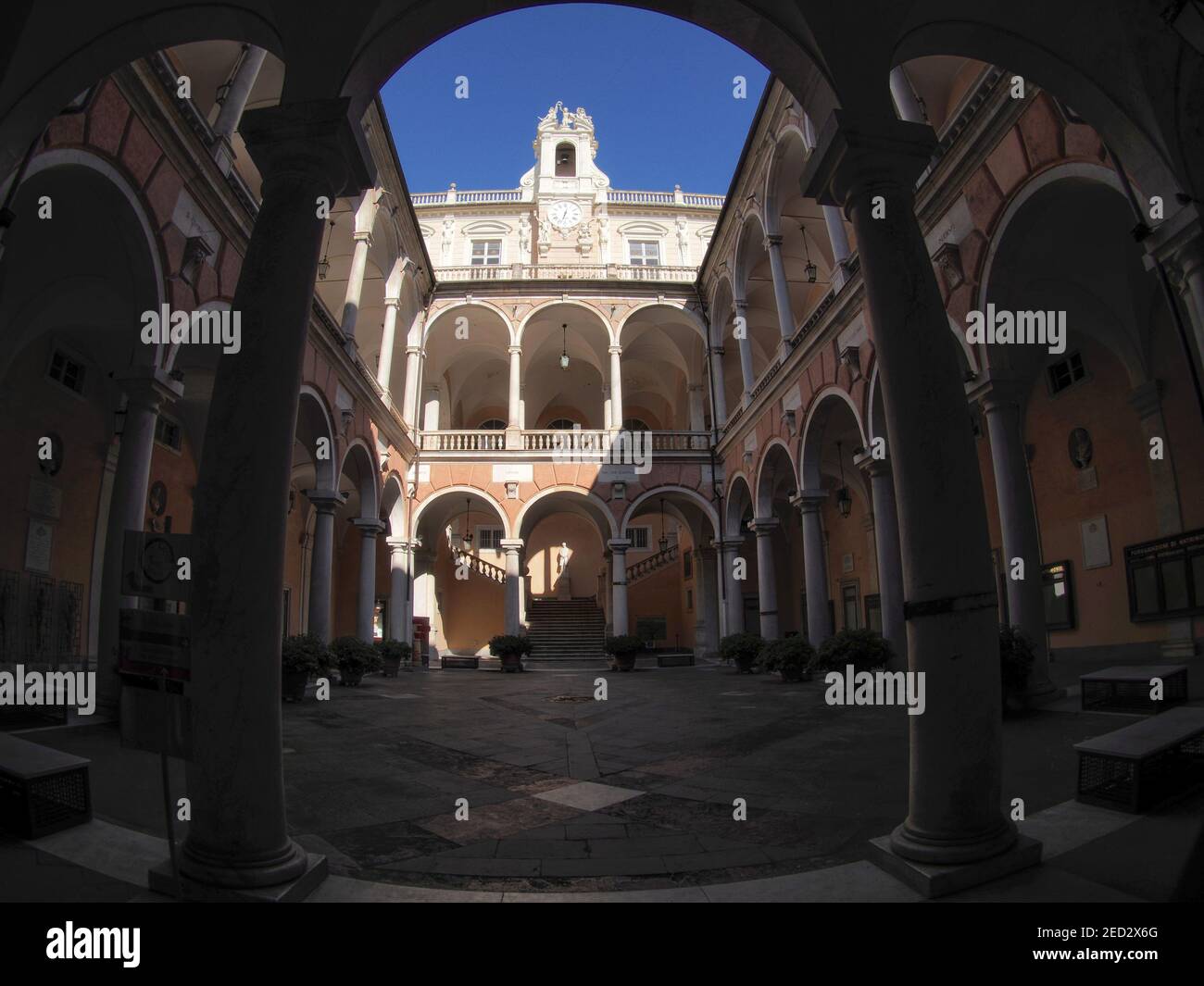 genoa city hall doria palace view Stock Photo Alamy
