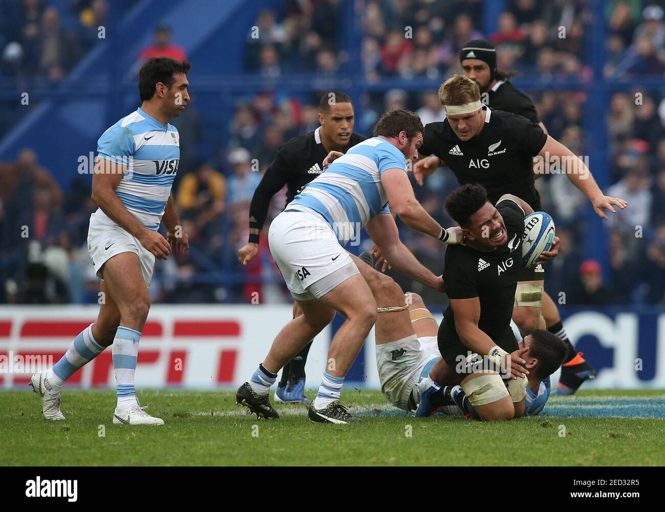 Rugby Union - Rugby Championship - Argentina v New Zealand - Jose  Amalfitani Stadium, Buenos Aires, Argentina - July 20, 2019 New Zealand's  Ardie Savea in action REUTERS/Agustin Marcarian Stock Photo - Alamy