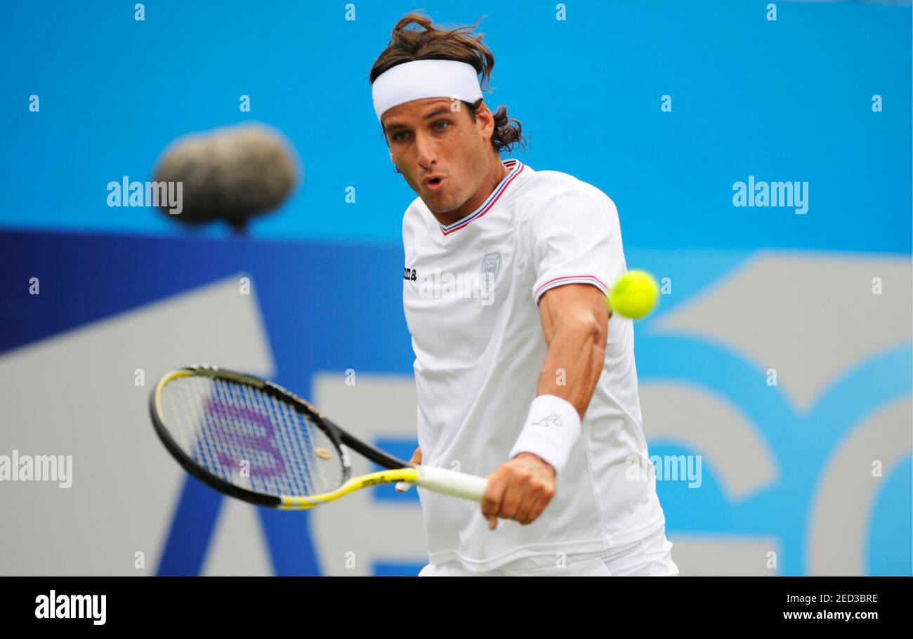 Tennis - AEGON Championships - Queens Club - London - 9/6/10 Feliciano Lopez  - Spain Mandatory Credit: Action Images / Henry Browne Stock Photo - Alamy