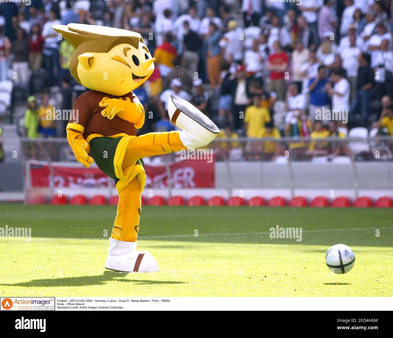 Le - Kinas, mascotte de l'Euro 2004