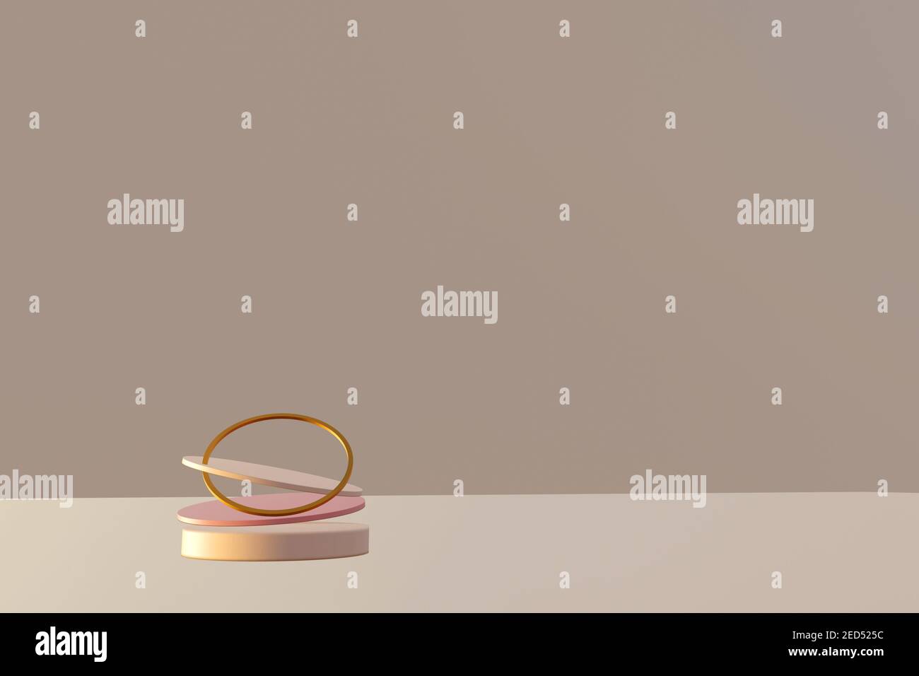 3D Rendering of podium Stock Photo - Alamy