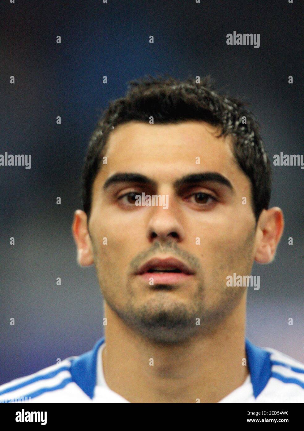 Football - Stock - 14/11/09 Nikos Spyropoulos - Greece Mandatory Credit:  Action Images / Andrew Couldridge Stock Photo - Alamy