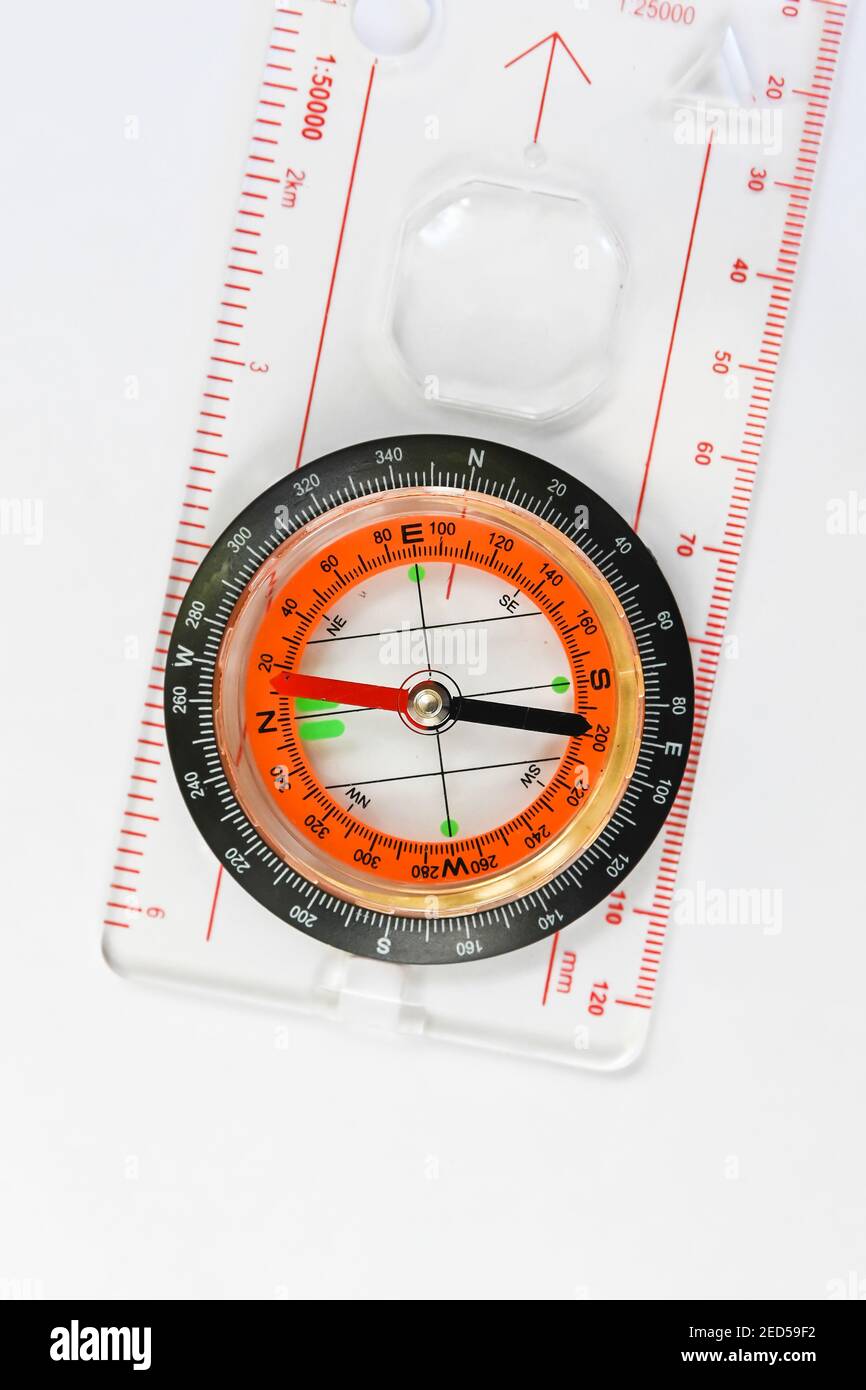 Compass. compass on a white background Stock Photo Alamy