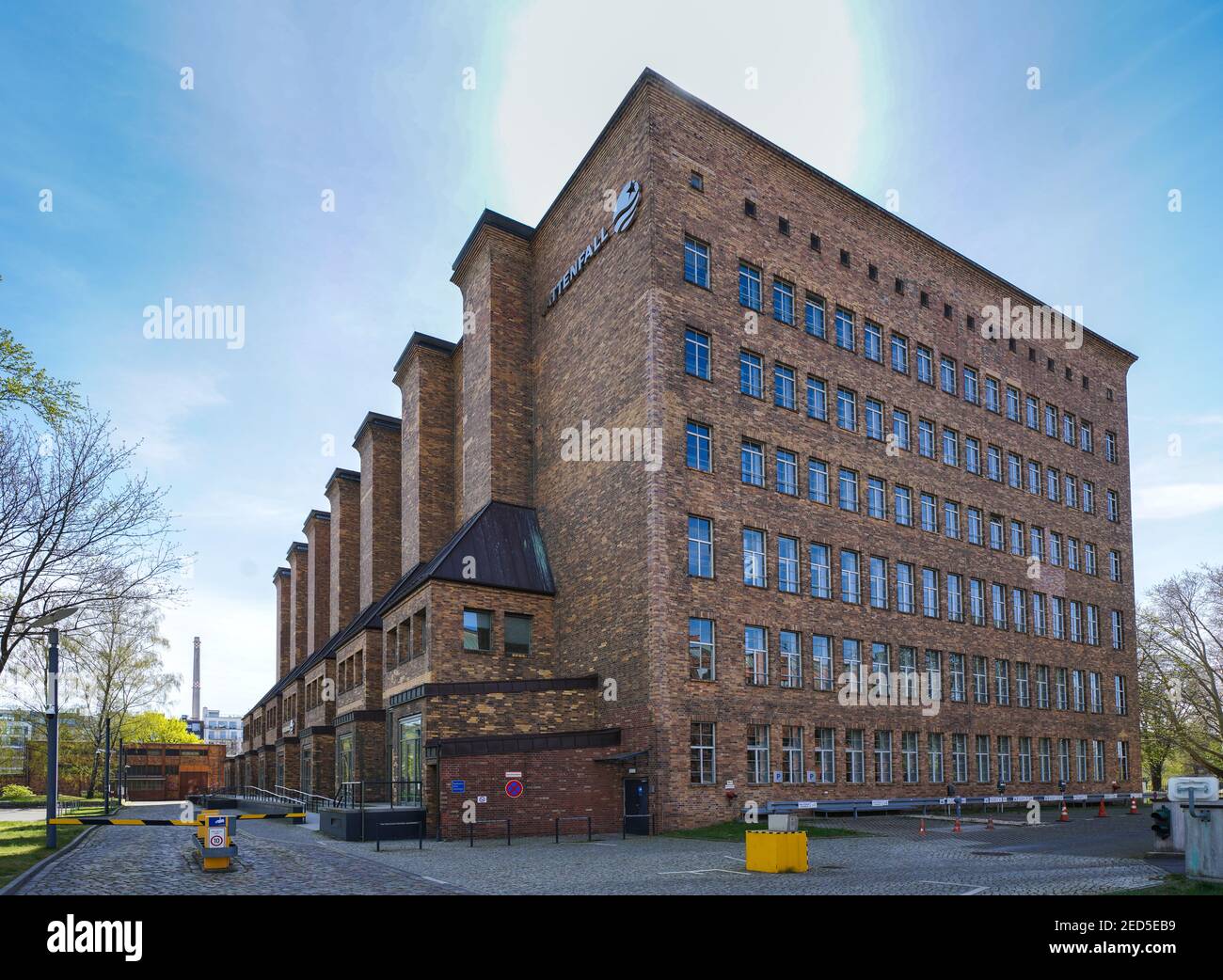 Das ehemalige Abspannwerk Scharnhorst in Berlin (Architekt Hans Heinrich M��ller, 1927-1929) Stock Photo