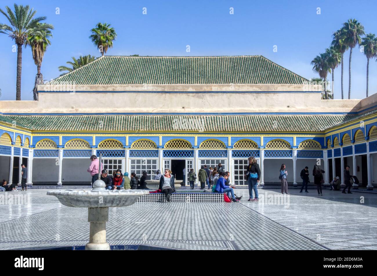 Moroccan Palace Stock Photo