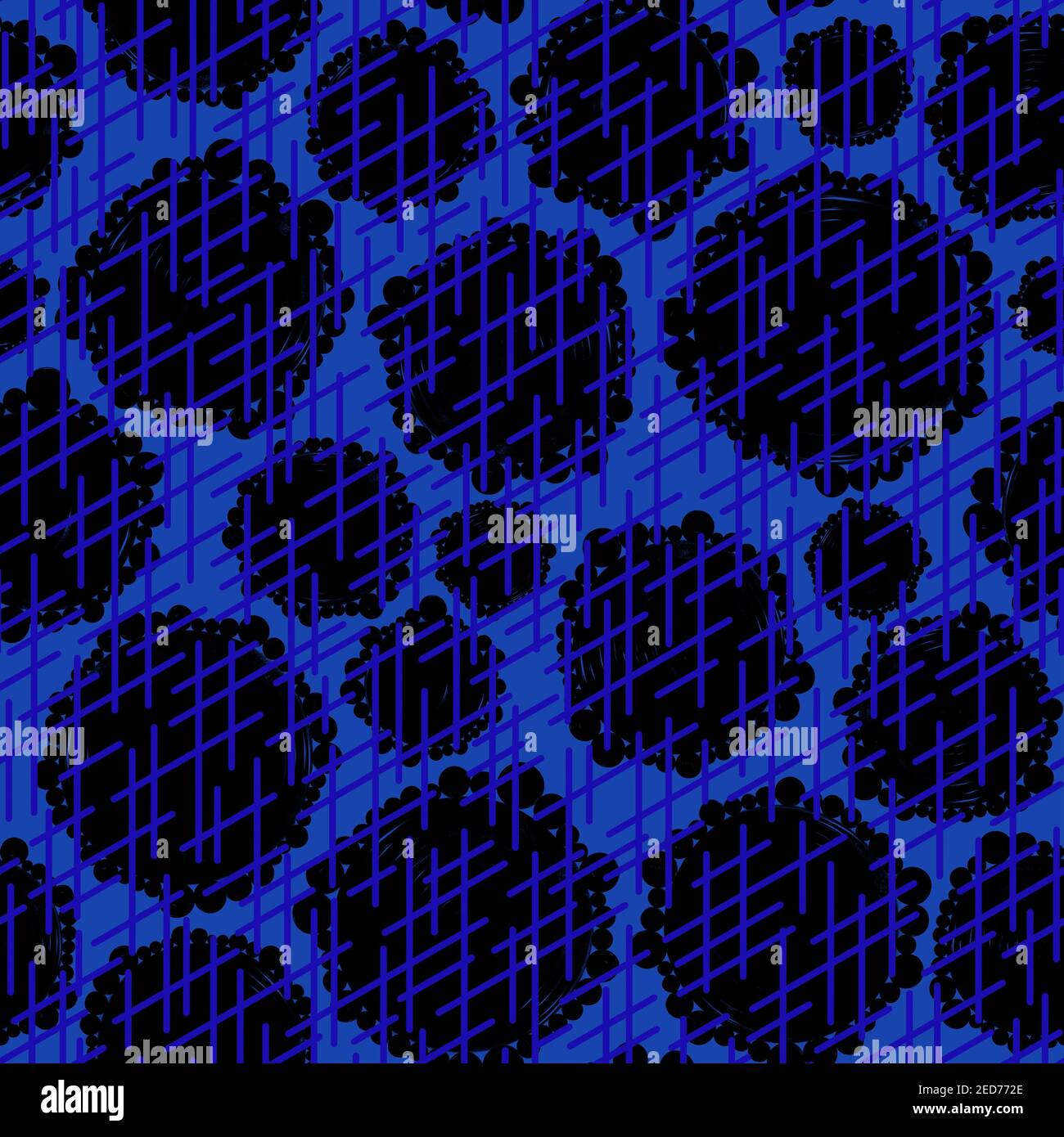 Nested Circle Pattern Geometric seamless pattern,texture with perfectly contacting nested ...