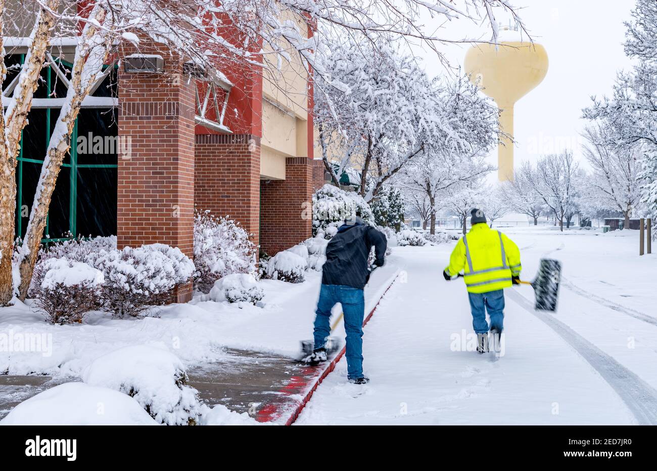 Cleaning up after a storm hi-res stock photography and images - Alamy