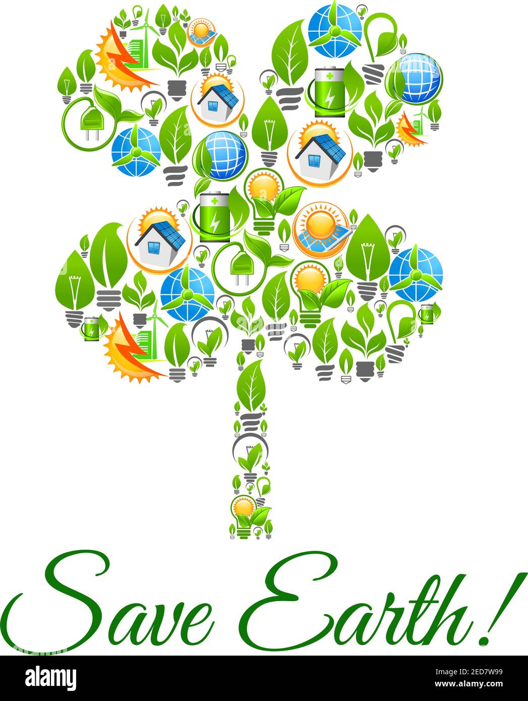 Poster Save our planet Earth Cute Love Peace Message | Zazzle Brasil-saigonsouth.com.vn