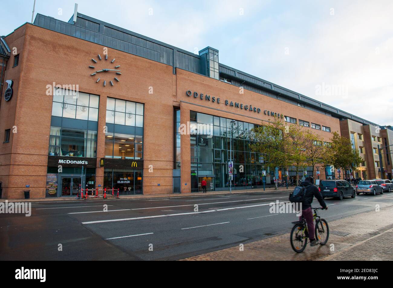 Odense Denmark November 2. 2017 Odense Train station Stock Photo Alamy