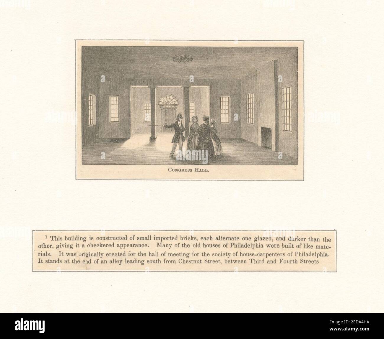 Carpenters' Hall; Congress Hall Stock Photo - Alamy