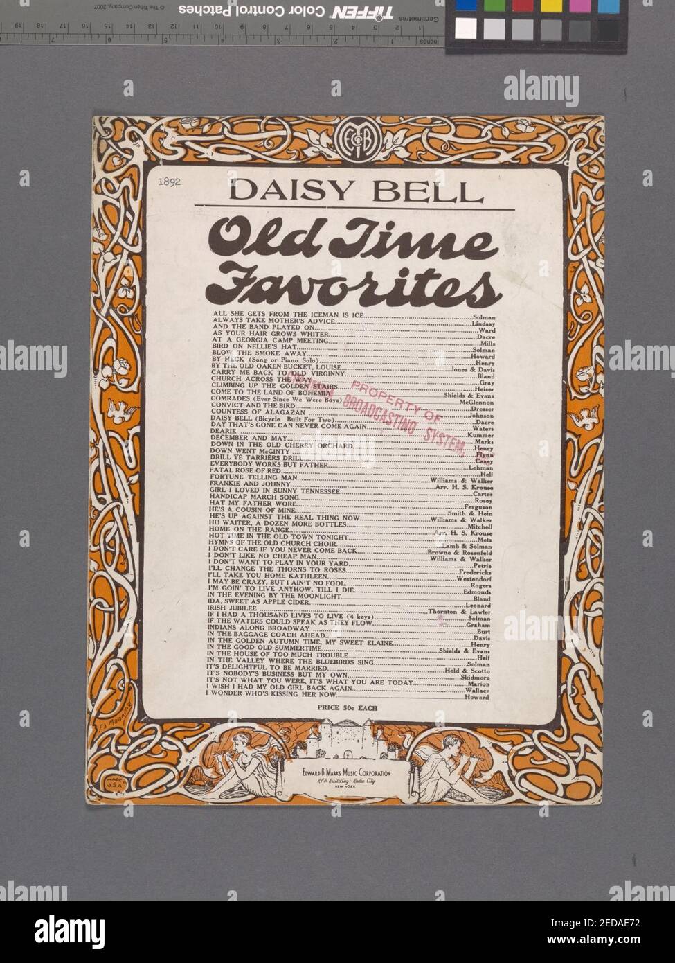 Daisy Bell (bicycle built for two Stock Photo Alamy