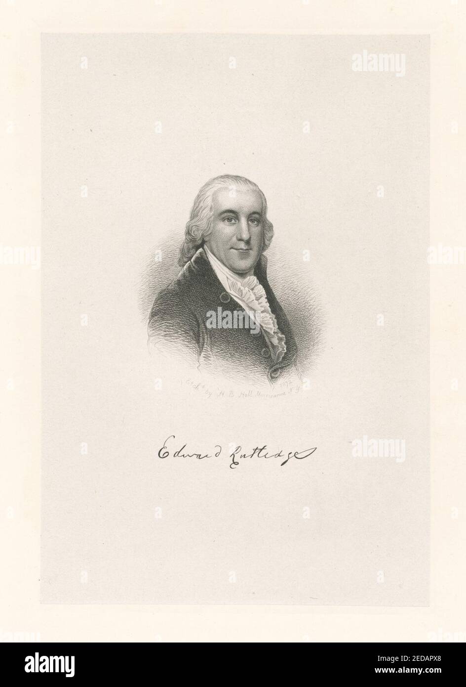 Edward Rutledge Stock Photo Alamy