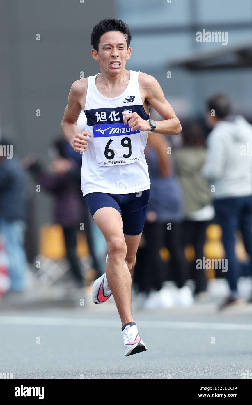 Yamaguchi, Japan. 14th Feb, 2021. Takashi Ichida Marathon All Japan