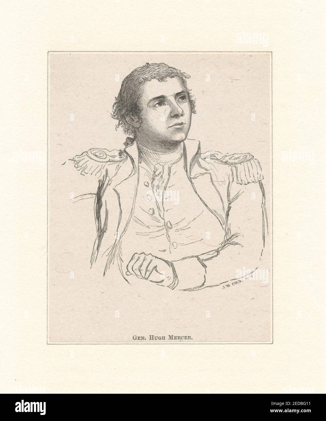 Gen. Hugh Mercer Stock Photo Alamy