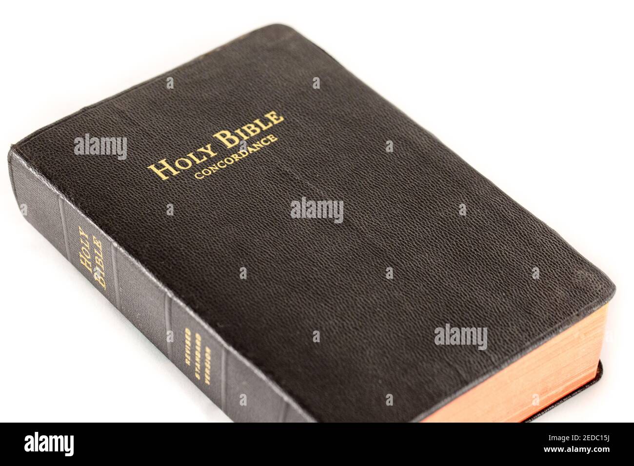 Holy Bible concordance revised standard version, used, with a black