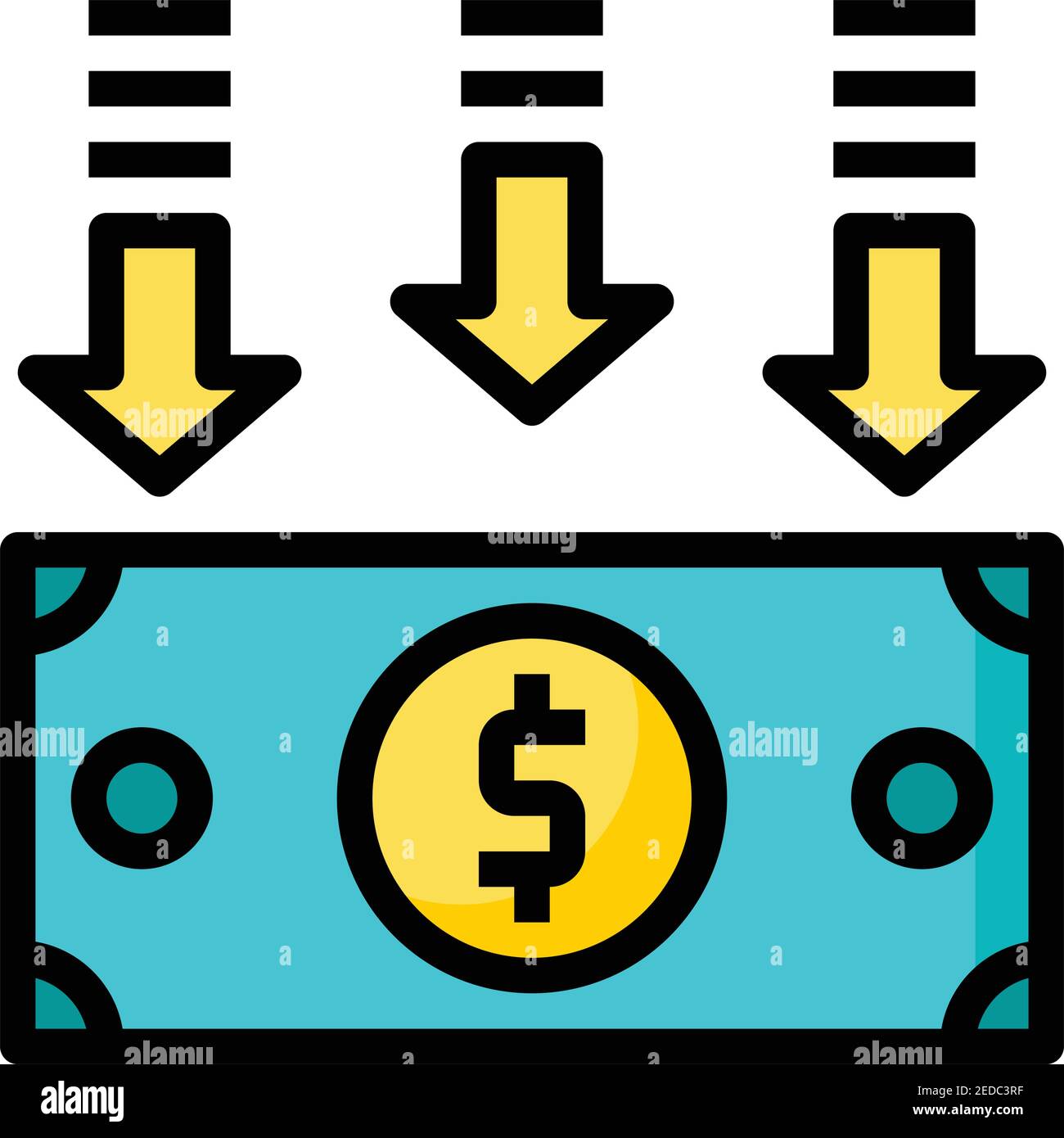 Decrease vector vectors hi-res stock photography and images - Alamy