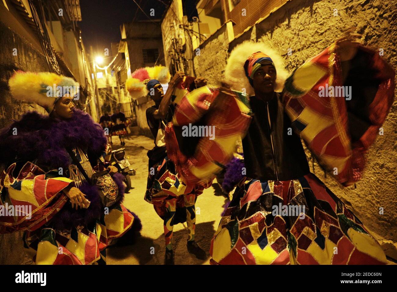 Bate Bola Slam The Ball Revelers Get Dressed During The Traditional Carnival Festivity In The Suburb In Rio De Janeiro Brazil February 14 21 Despite Carnival Celebrations Being Cancelled Due To The Coronavirus