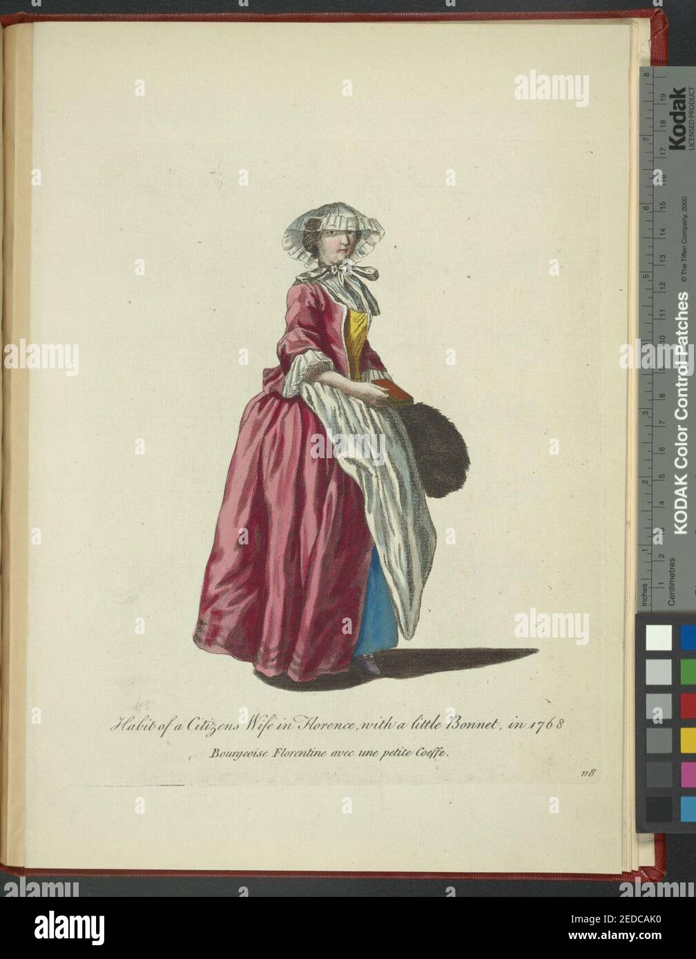 Habit Of A Citizen s Wife In Florence With A Little Bonnet In 1768 habit-of-a-citizen-s-wife-in-florence-with-a-little-bonnet-in-1768