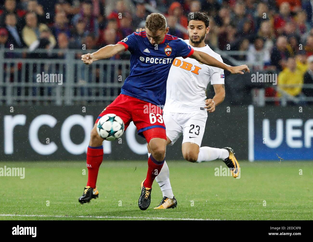 Soccer Football - Champions League - Playoffs - CSKA Moscow vs BSC Young  Boys - Moscow, Russia - August 23, 2017