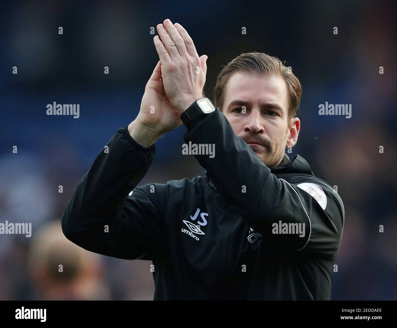Soccer Football - Premier League - Crystal Palace v Huddersfield Town - Selhurst Park, London, Britain - March 30, 2019  Huddersfield Town manager Jan Siewert looks dejected after the match as they are relegated from the Premier League   REUTERS/Hannah McKay  EDITORIAL USE ONLY. No use with unauthorized audio, video, data, fixture lists, club/league logos or 'live' services. Online in-match use limited to 75 images, no video emulation. No use in betting, games or single club/league/player publications.  Please contact your account representative for further details. Stock Photo