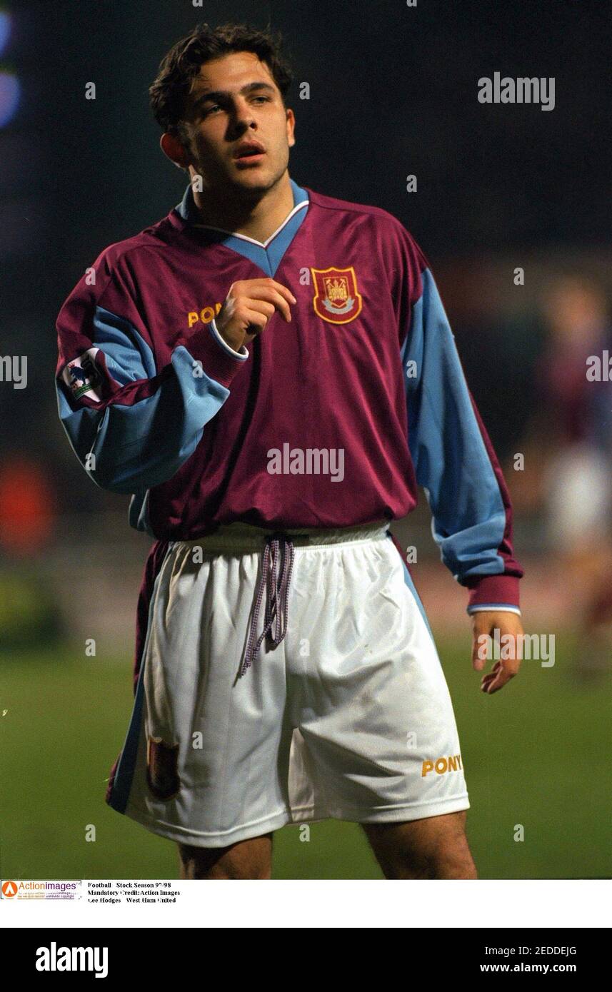 Football - Stock Season 97/98 Mandatory Credit:Action Images Lee Hodges -  West Ham United Stock Photo - Alamy