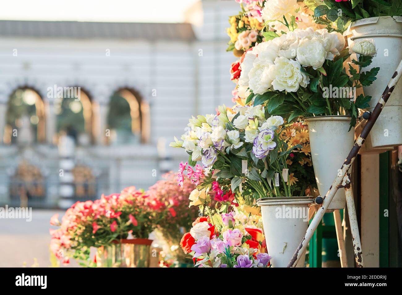 Europe Store Flowers Street High Resolution Stock Photography And Images Alamy