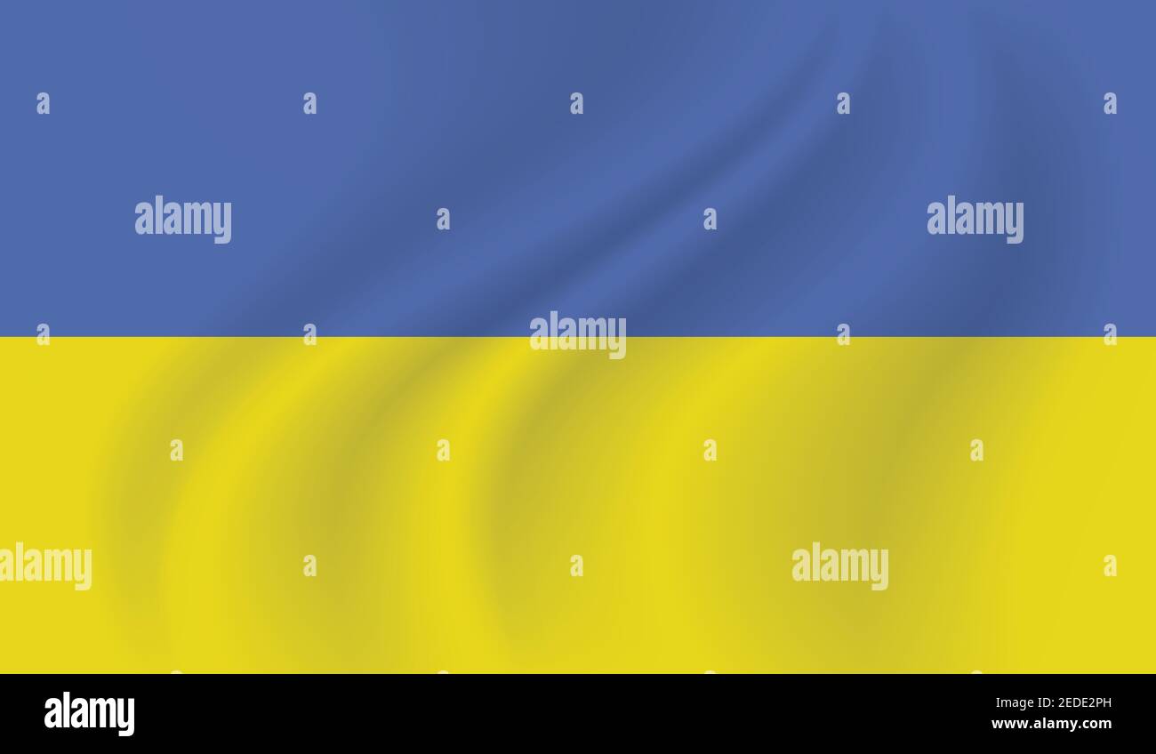 National Ukraine flag background. Country Ukrainian standard banner