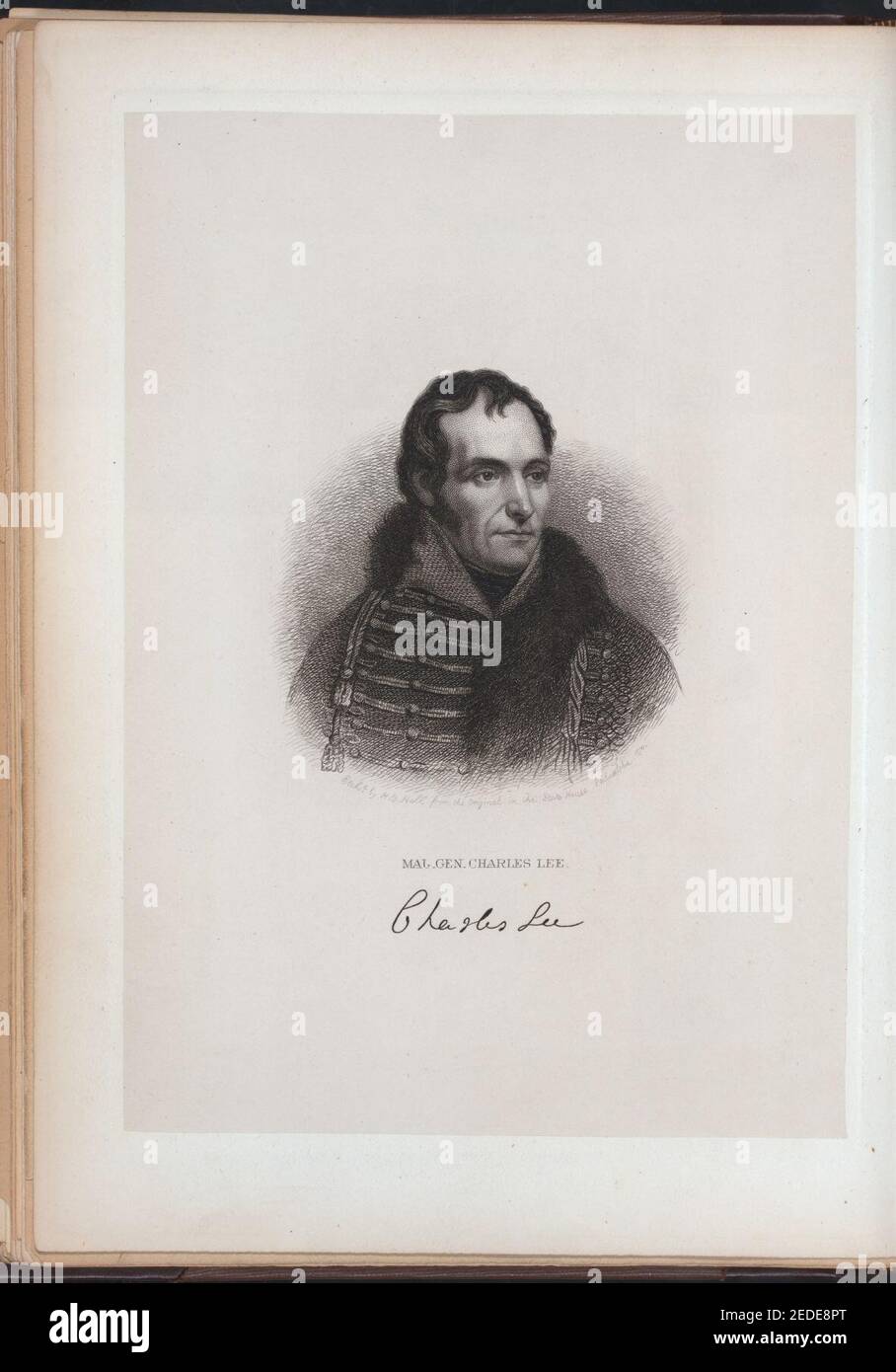 Maj. Gen. Charles Lee Stock Photo Alamy