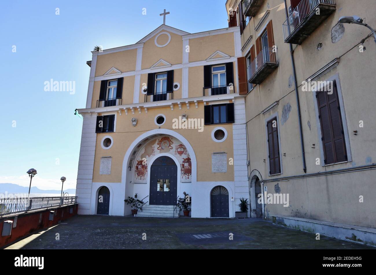 Napoli - Chiesa di Santa Maria del Parto Stock Photo