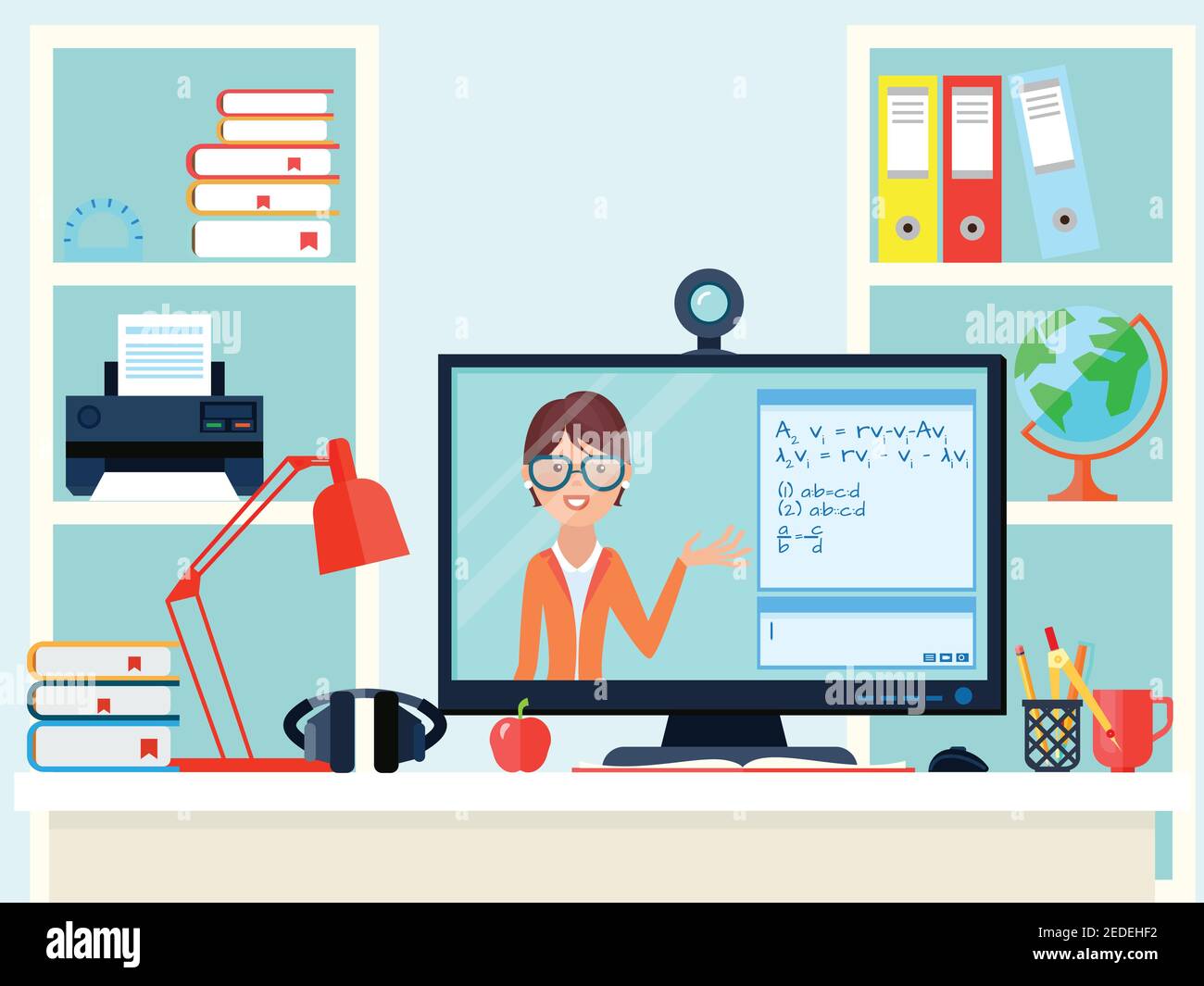 E-learning distance teacher training composition with remote teaching ...