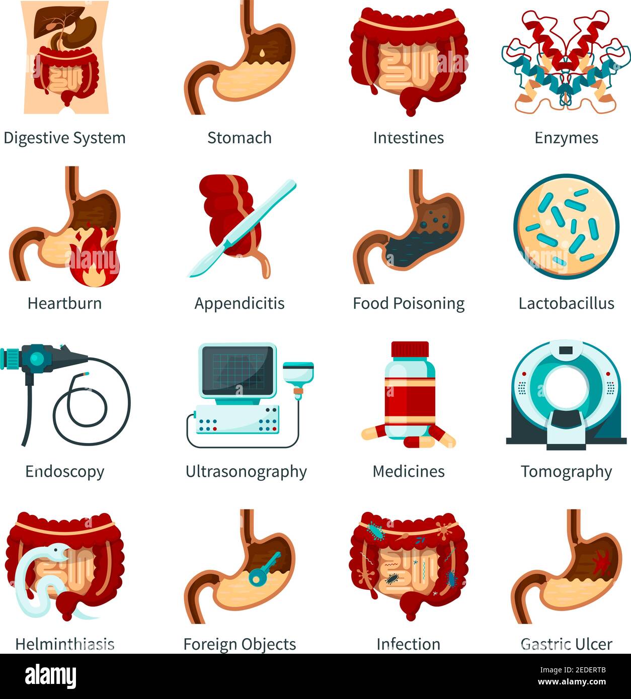 Food poisoning Stock Vector Images Alamy