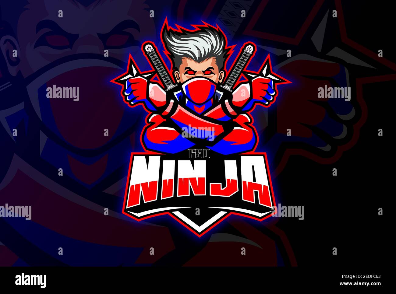 Cartoon ninja hi-res stock photography and images - Page 10 - Alamy, image size:1300x966