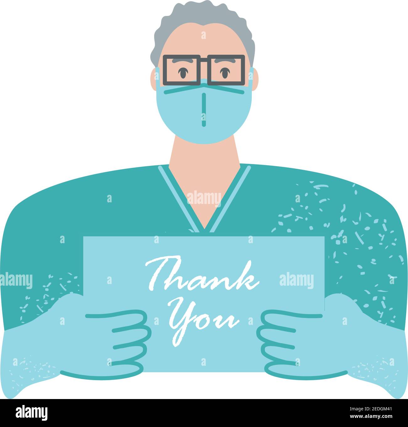 doctor professional and thank you doctors and nurses working in the ...