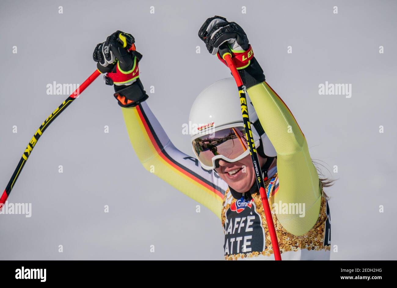 13 February 2021, Italy, Cortina D´ampezzo Alpine skiing World