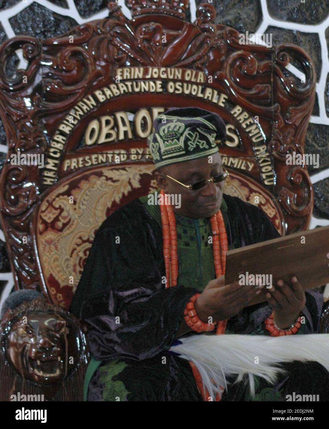 Oba Lagos 060602 Stock Photo - Alamy
