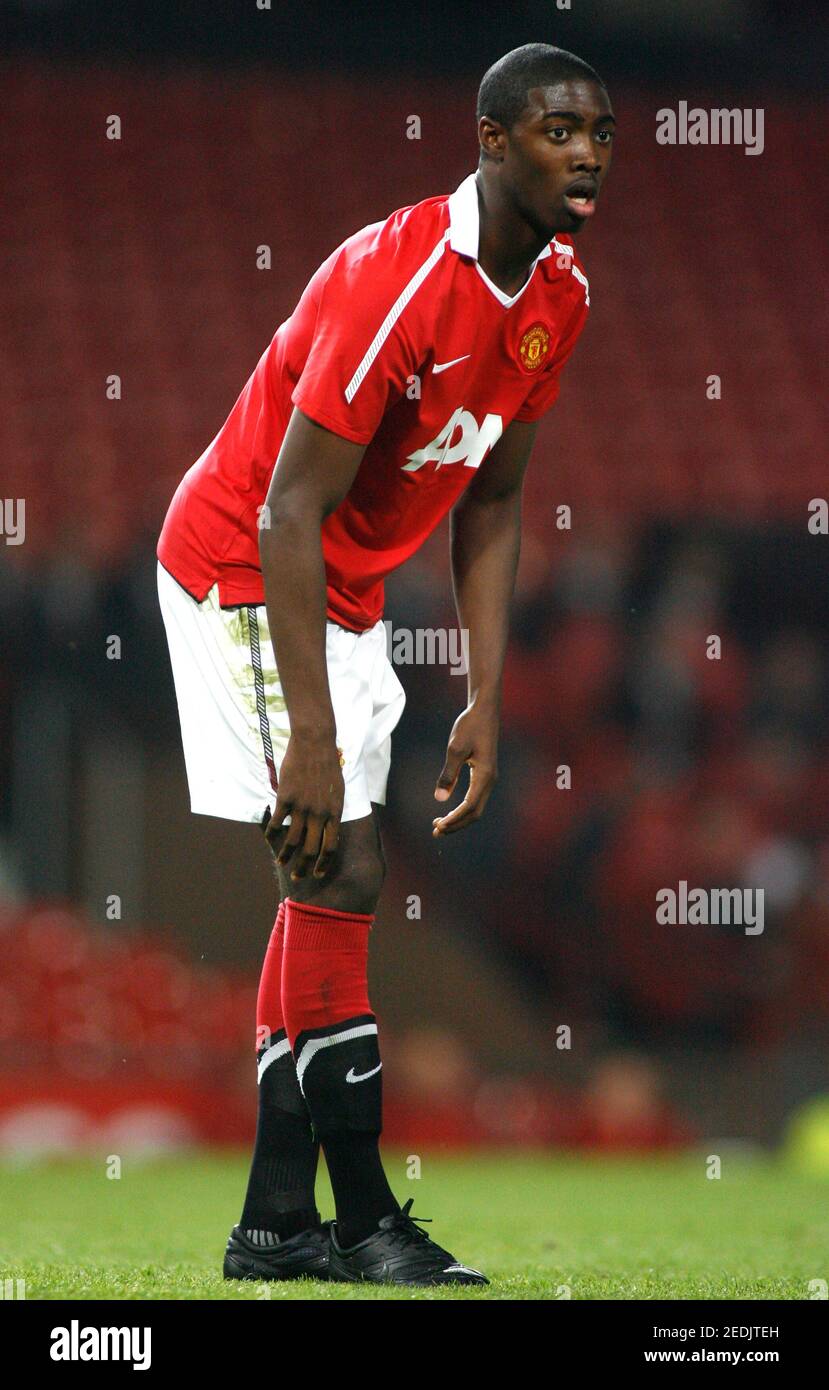 Football Manchester United V Chelsea Fa Youth Cup Semi Final Second Leg Old Trafford 10 11 4 11 Tyler Blackett Manchester United Youth Mandatory Credit Action Images Ed Sykes Stock Photo Alamy