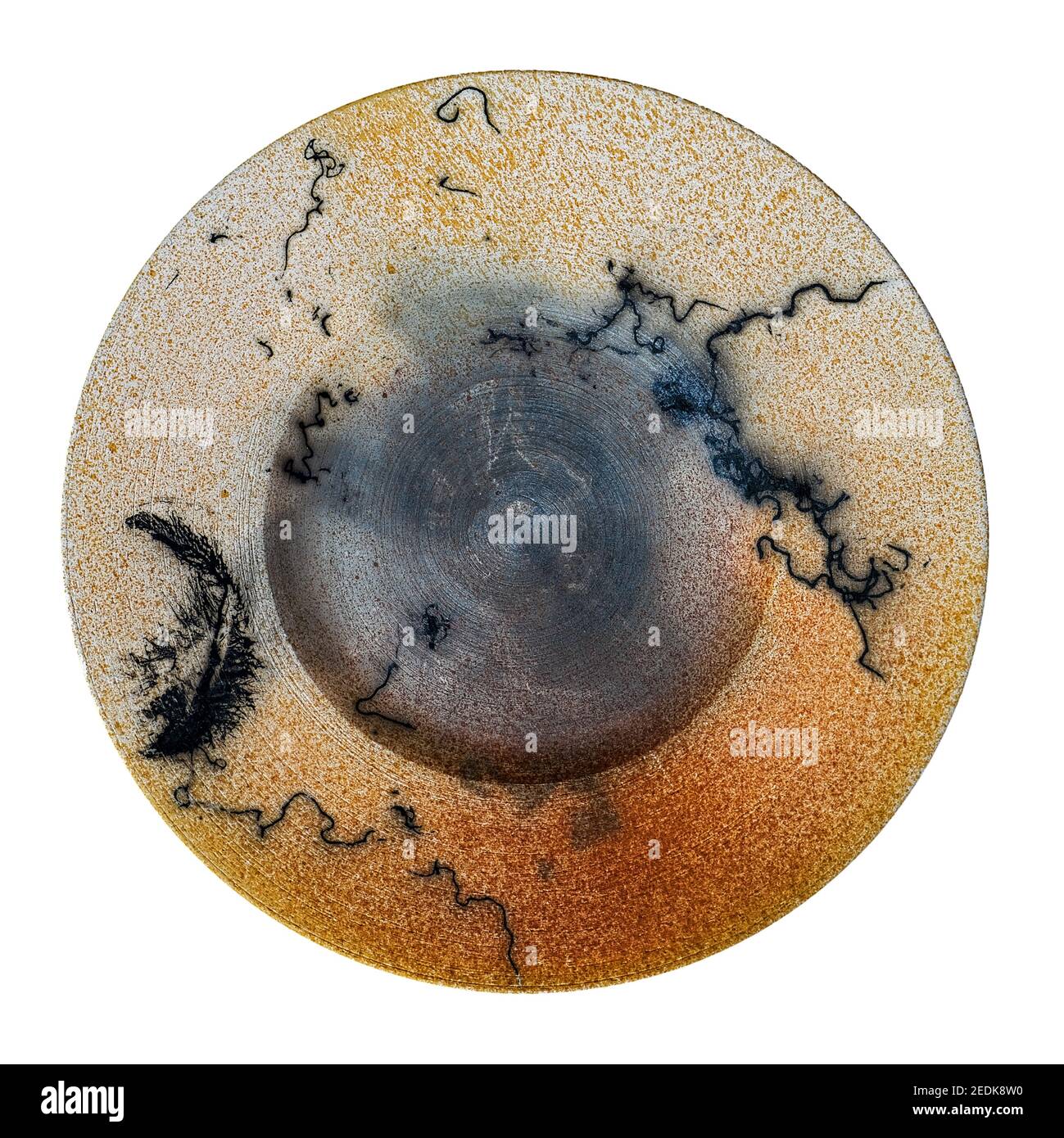 Burning fire in orange Cut Out Stock Images Pictures Alamy