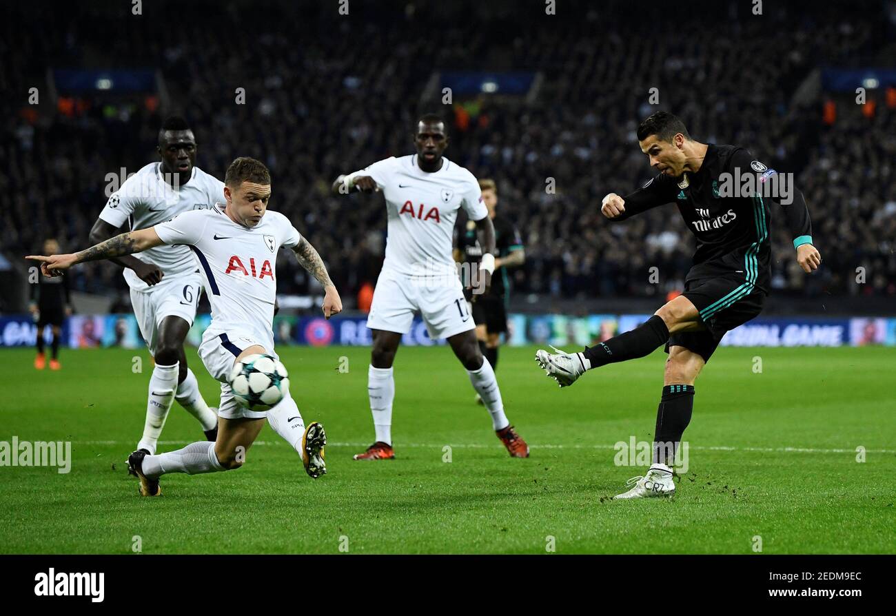 Soccer Football Champions League Tottenham Hotspur Vs Real Madrid Wembley Stadium London Britain November 1 17