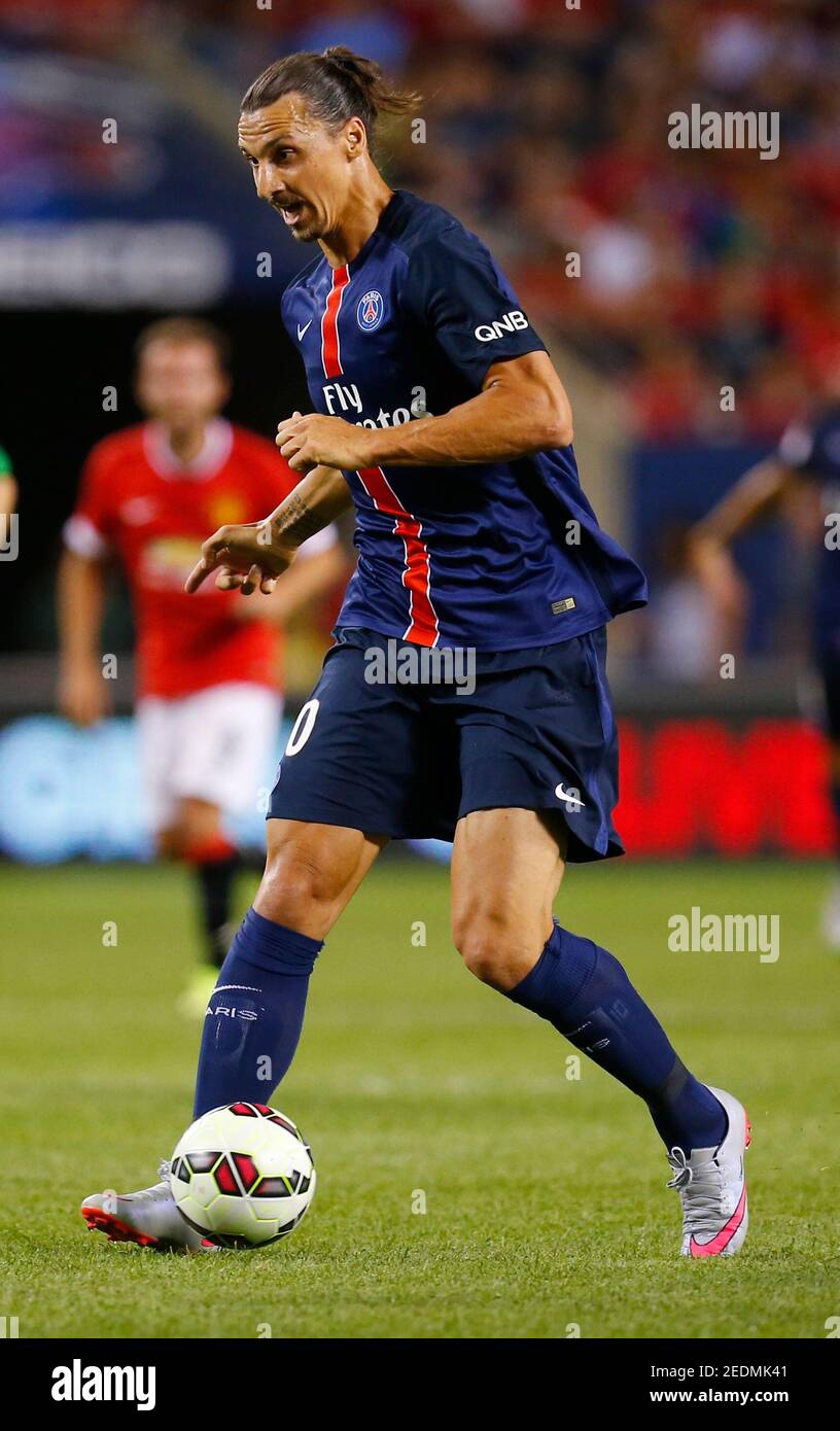Football Paris St Germain V Manchester United International Champions Cup Pre Season Friendly Tournament Soldier Field Chicago Illinois United States Of America 15 16 29 7 15 Paris St Germain S