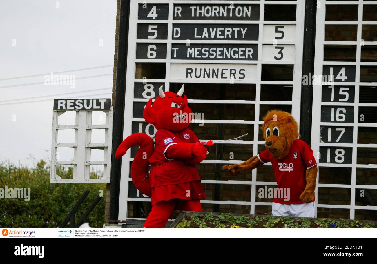 Manchester united mascot hi-res stock photography and images - Page 2 - Alamy Manchester united mascot hi-res stock photography and images - Page 2 - Alamy