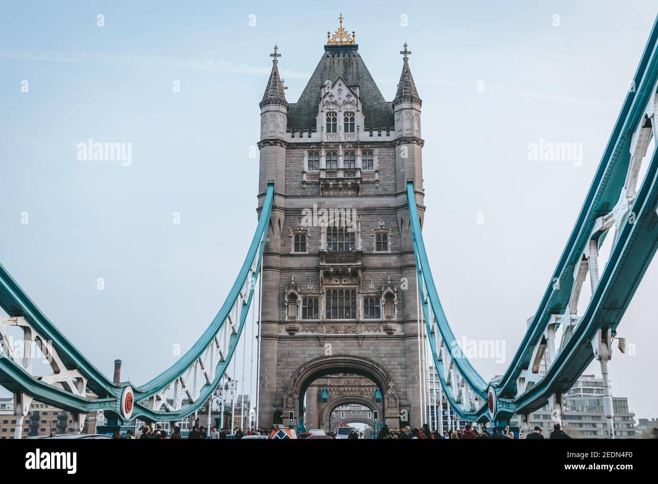 The Tower Bridge in London Stock Photo